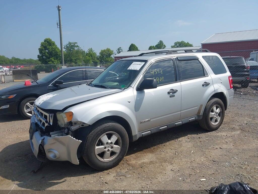 1FMCU03158KA39281 2008 FORD ESCAPE photo no. 2