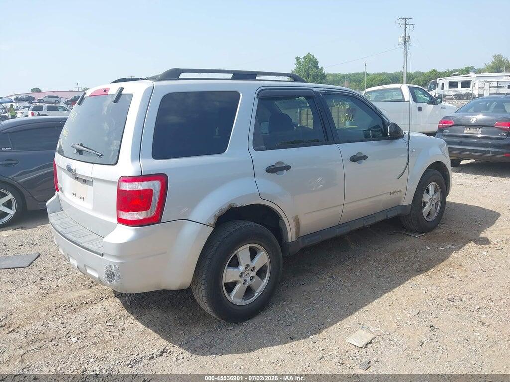1FMCU03158KA39281 2008 FORD ESCAPE photo no. 4
