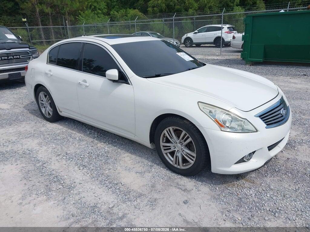 2011 INFINITI G25 JN1DV6AP3BM830794