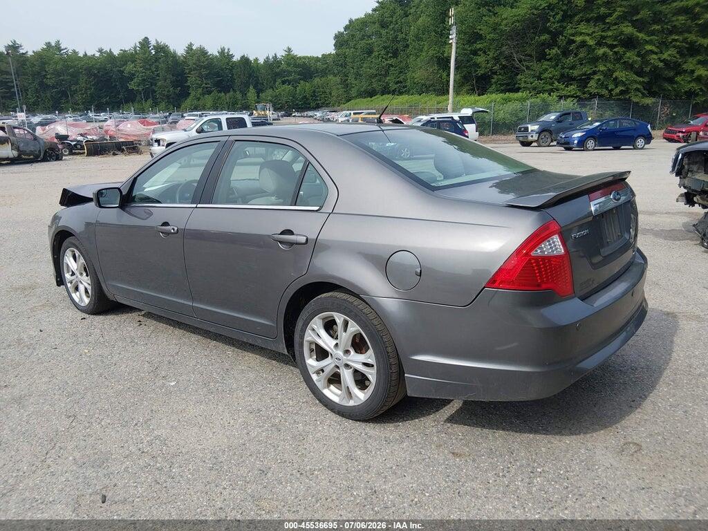 3FAHP0HA2CR145577 2012 FORD FUSION photo no. 3