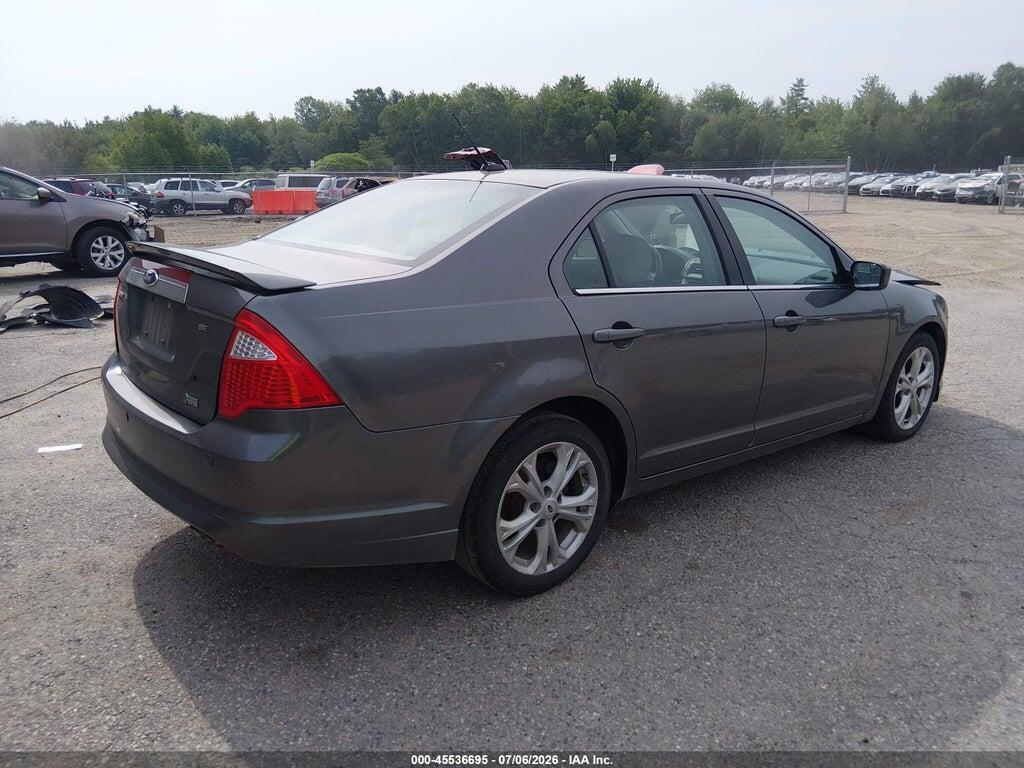 3FAHP0HA2CR145577 2012 FORD FUSION photo no. 4
