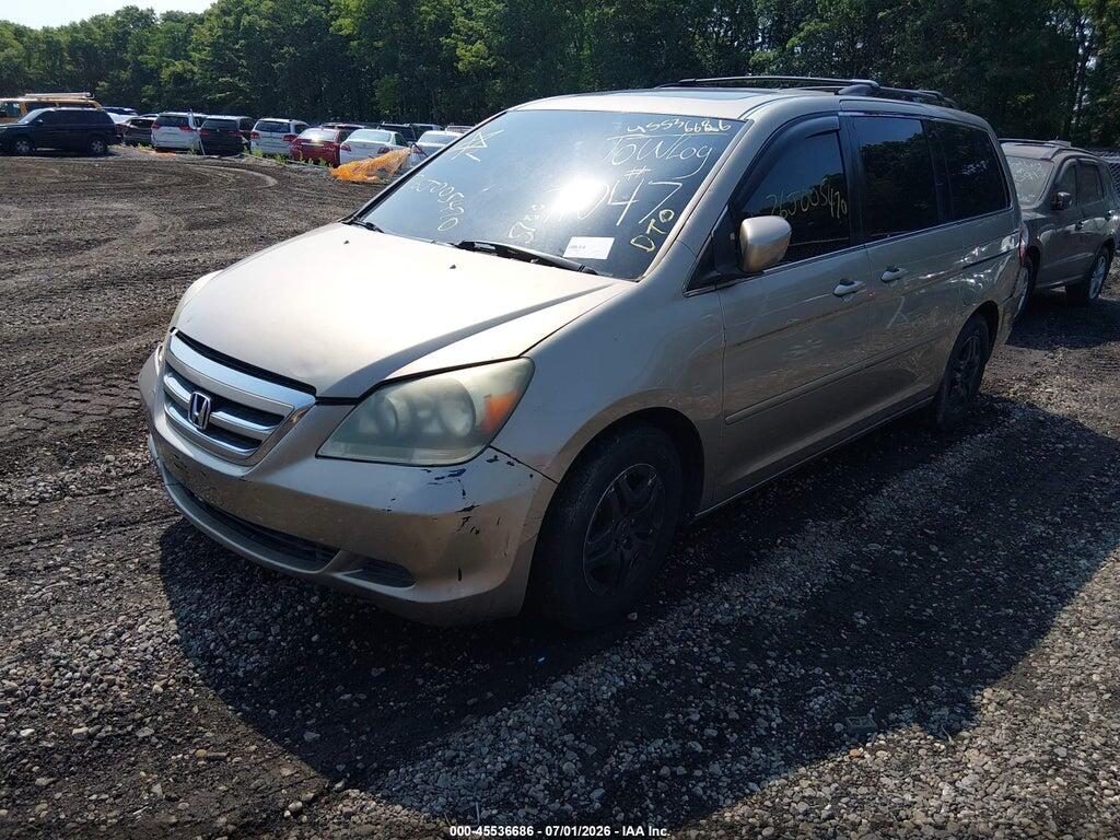 5FNRL38795B102181 2005 HONDA ODYSSEY photo no. 2