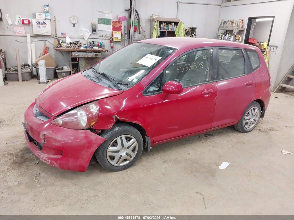 JHMGD38437S021367 2007 HONDA FIT photo no. 2
