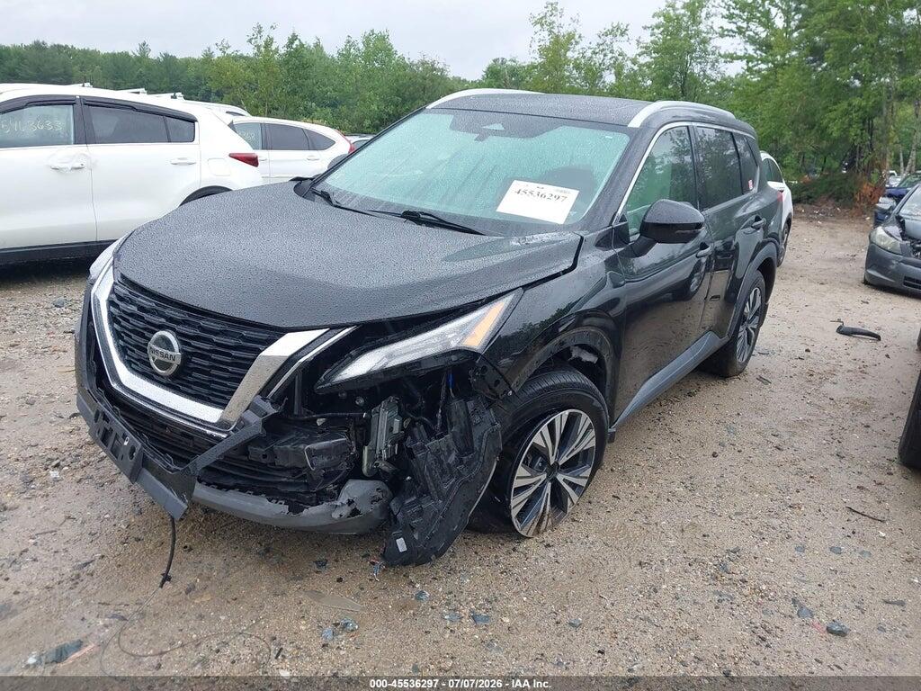 5N1AT3BB7MC706376 2021 NISSAN ROGUE photo no. 2