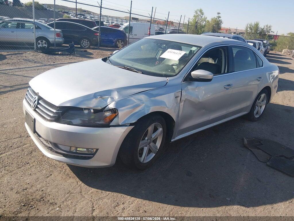 1VWAS7A32FC110035 2015 VOLKSWAGEN PASSAT photo no. 2
