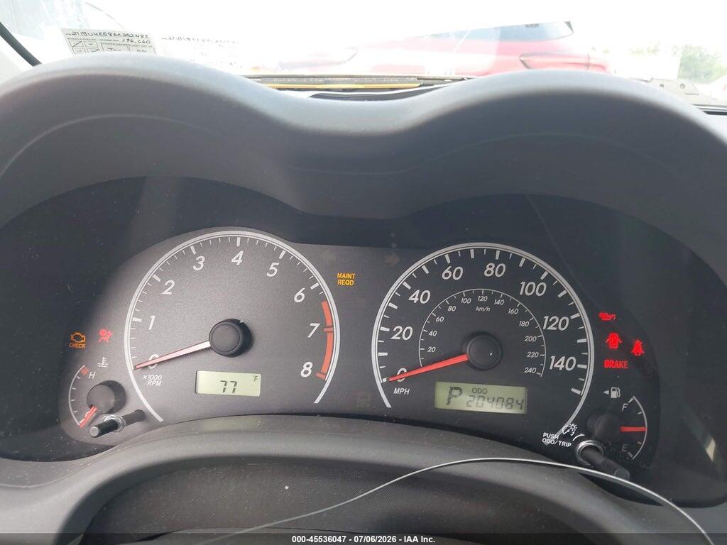 2T1BU4EE8AC252482 2010 TOYOTA COROLLA photo no. 7
