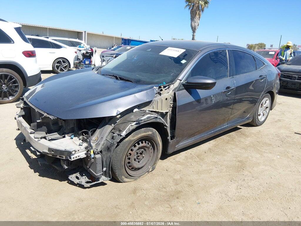 2HGFC2F65KH549816 2019 HONDA CIVIC photo no. 2