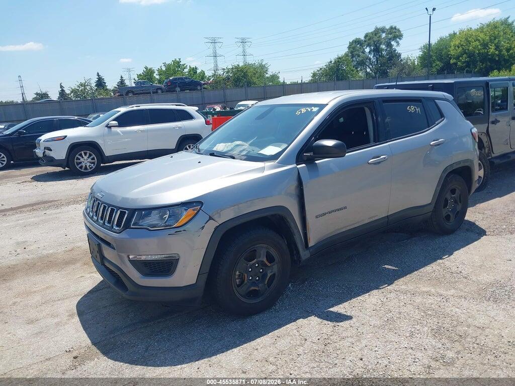3C4NJCAB3KT789321 2019 JEEP COMPASS photo no. 2