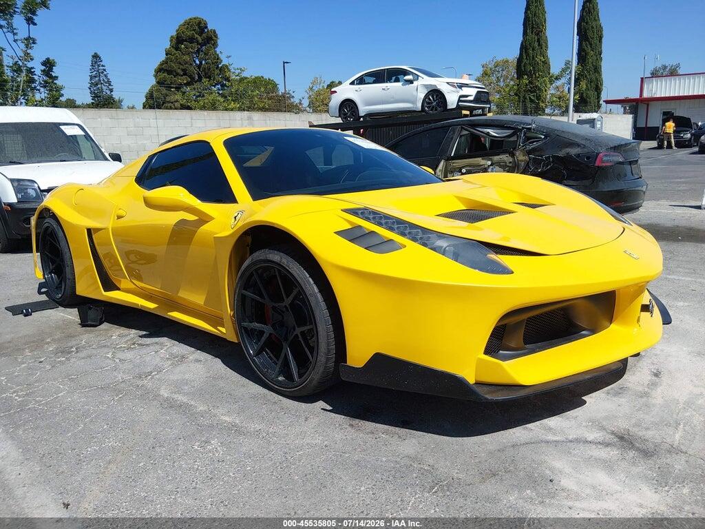 2013 FERRARI 458 SPIDER ZFF68NHA2D0190114
