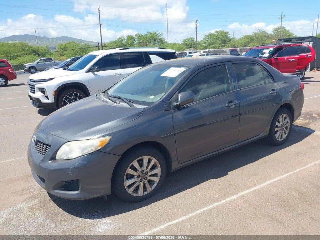 1NXBU40E59Z087640 2009 TOYOTA COROLLA photo no. 2