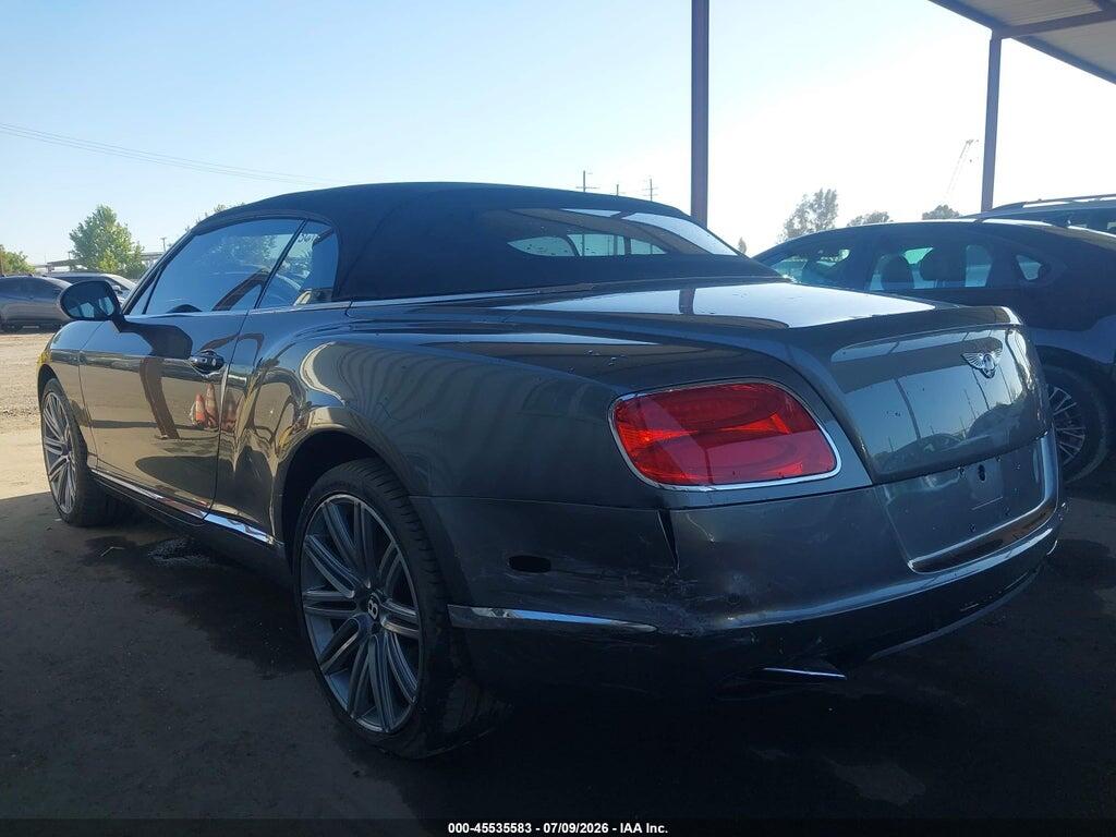 SCBGU3ZA8EC091897 2014 BENTLEY CONTINENTAL GTC photo no. 3