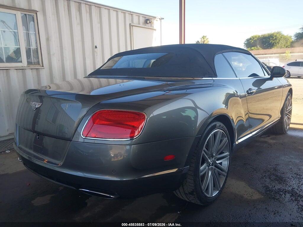 SCBGU3ZA8EC091897 2014 BENTLEY CONTINENTAL GTC photo no. 4