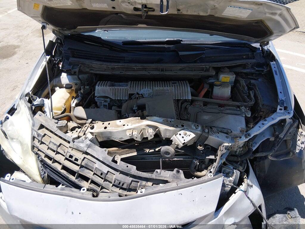 JTDKN3DU9C5460497 2012 TOYOTA PRIUS photo no. 10