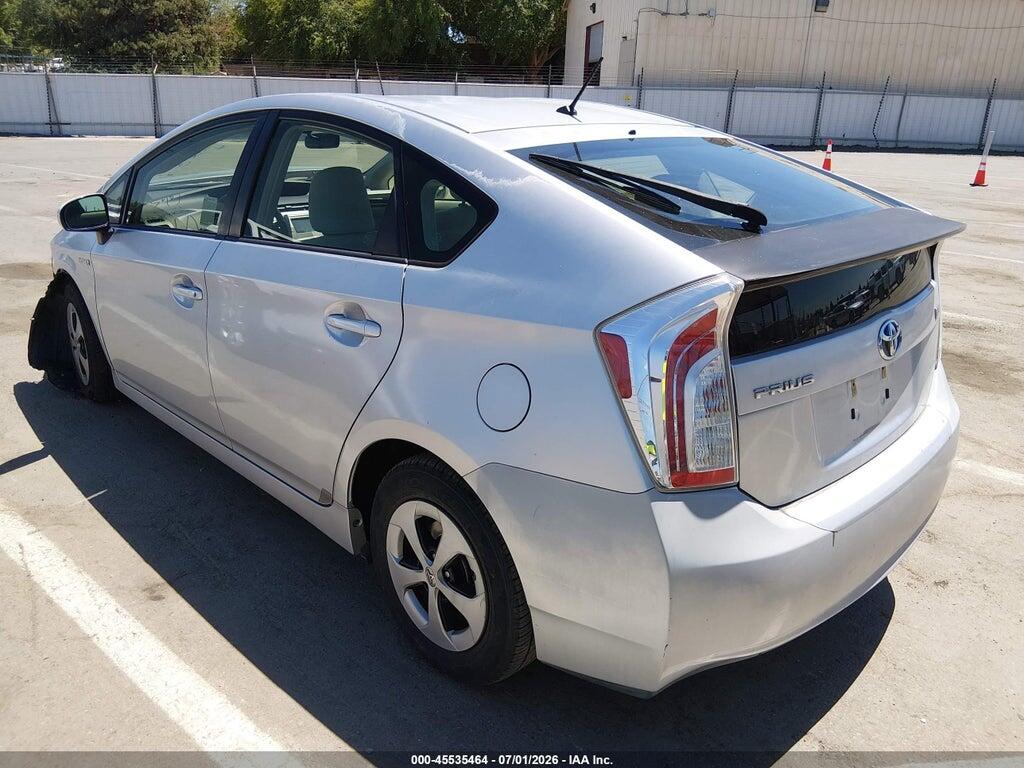 JTDKN3DU9C5460497 2012 TOYOTA PRIUS photo no. 3