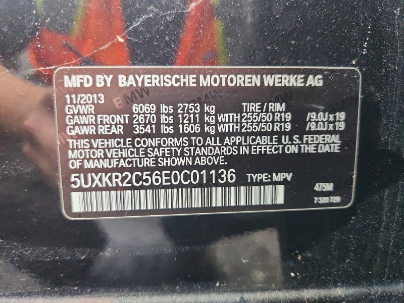 2014 BMW X5 SDRIVE35I — Фото 13 из 13