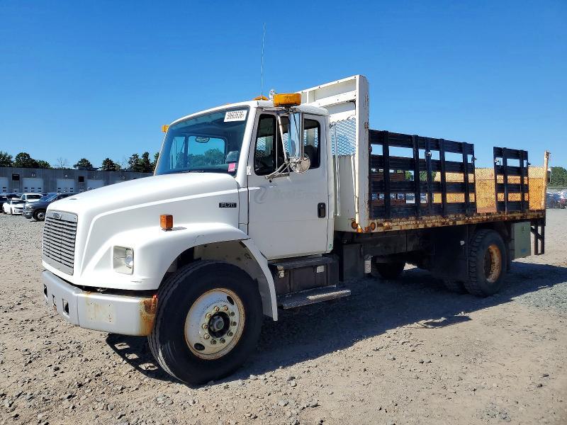 2000 FREIGHTLINER FL70 FLATBED TRUCK — Фото 2 из 10
