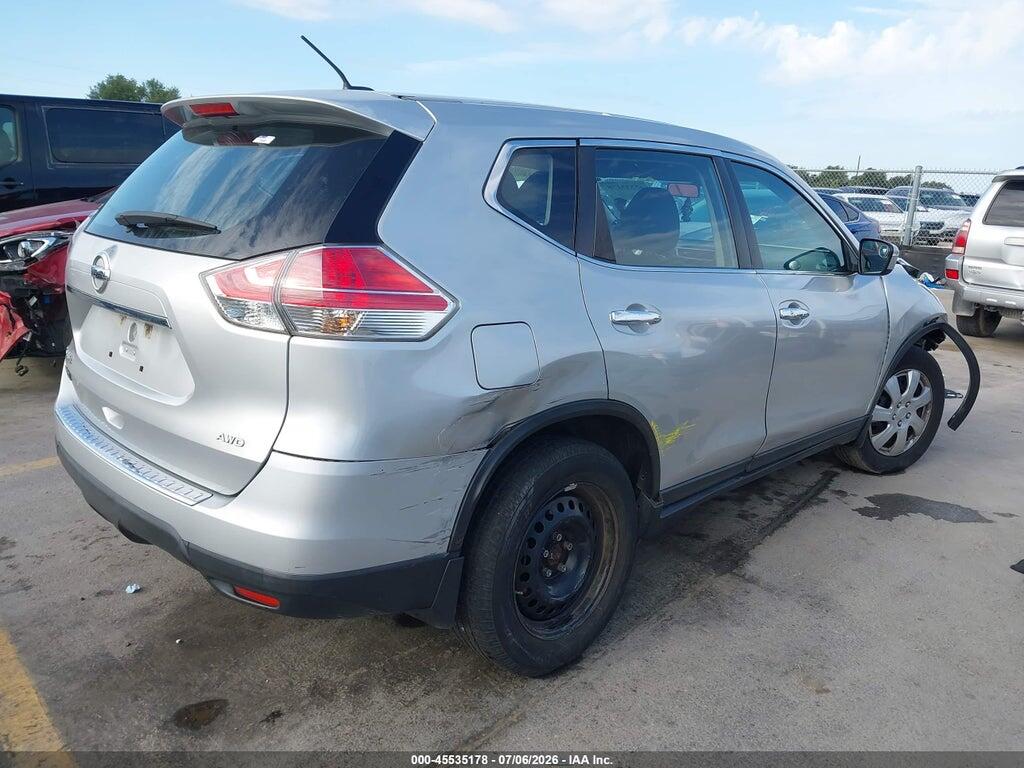 KNMAT2MV1FP591517 2015 NISSAN ROGUE photo no. 4