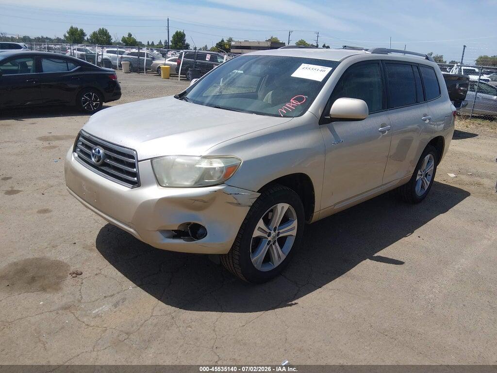 JTEES43A582045054 2008 TOYOTA HIGHLANDER photo no. 2