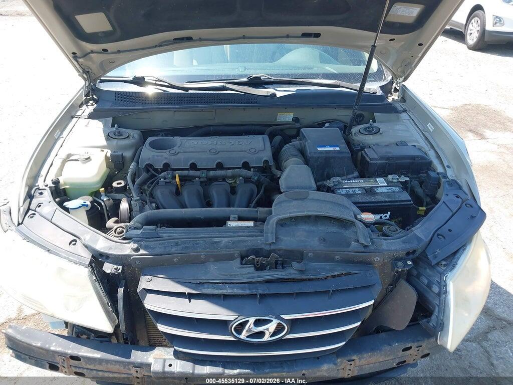 5NPET4AC9AH600503 2010 HYUNDAI SONATA photo no. 10