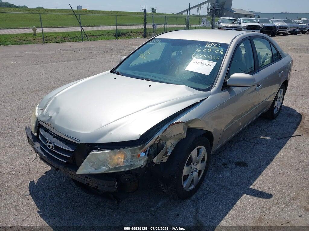 5NPET4AC9AH600503 2010 HYUNDAI SONATA photo no. 2