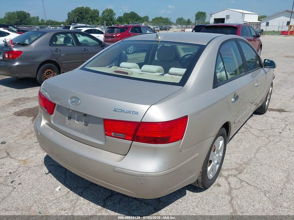 5NPET4AC9AH600503 2010 HYUNDAI SONATA photo no. 4