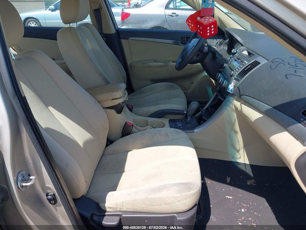5NPET4AC9AH600503 2010 HYUNDAI SONATA photo no. 5