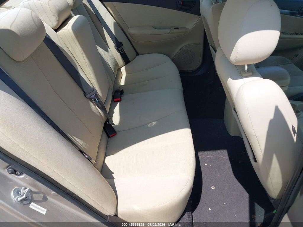 5NPET4AC9AH600503 2010 HYUNDAI SONATA photo no. 8