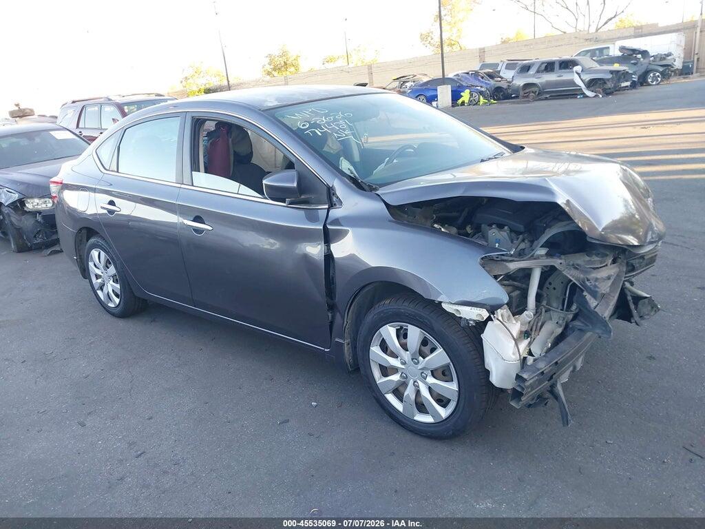 3N1AB7AP4FY336741 2015 NISSAN SENTRA photo no. 1