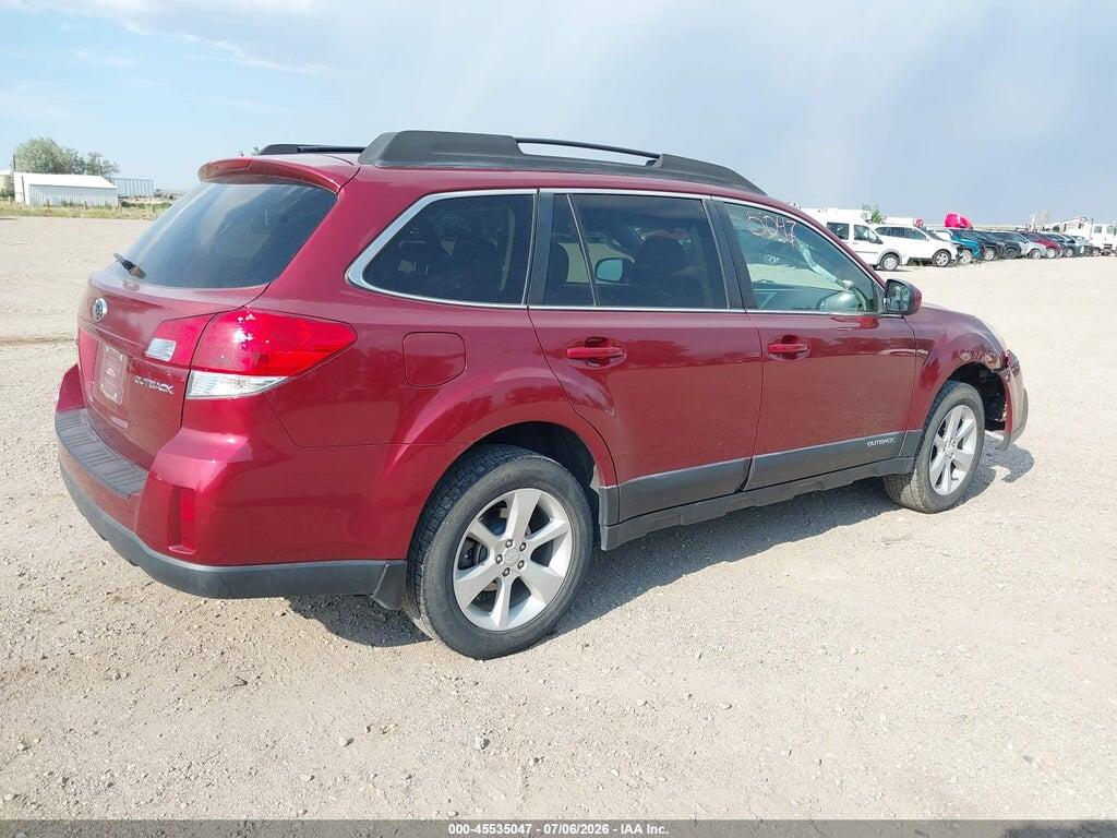 4S4BRCGC3D3270193 2013 SUBARU OUTBACK photo no. 4
