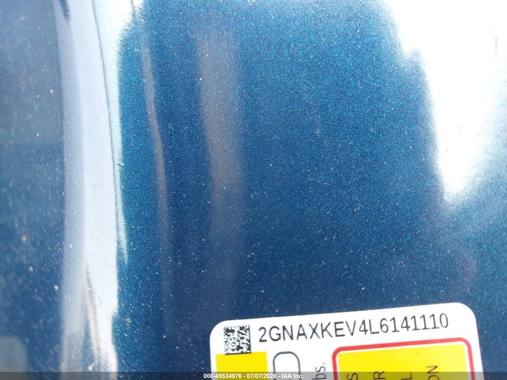 2GNAXKEV4L6141110 2020 CHEVROLET EQUINOX photo no. 9