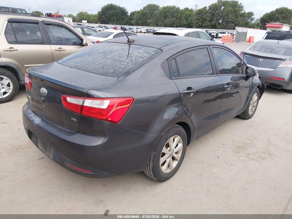 KNADN4A3XD6270114 2013 KIA RIO photo no. 4