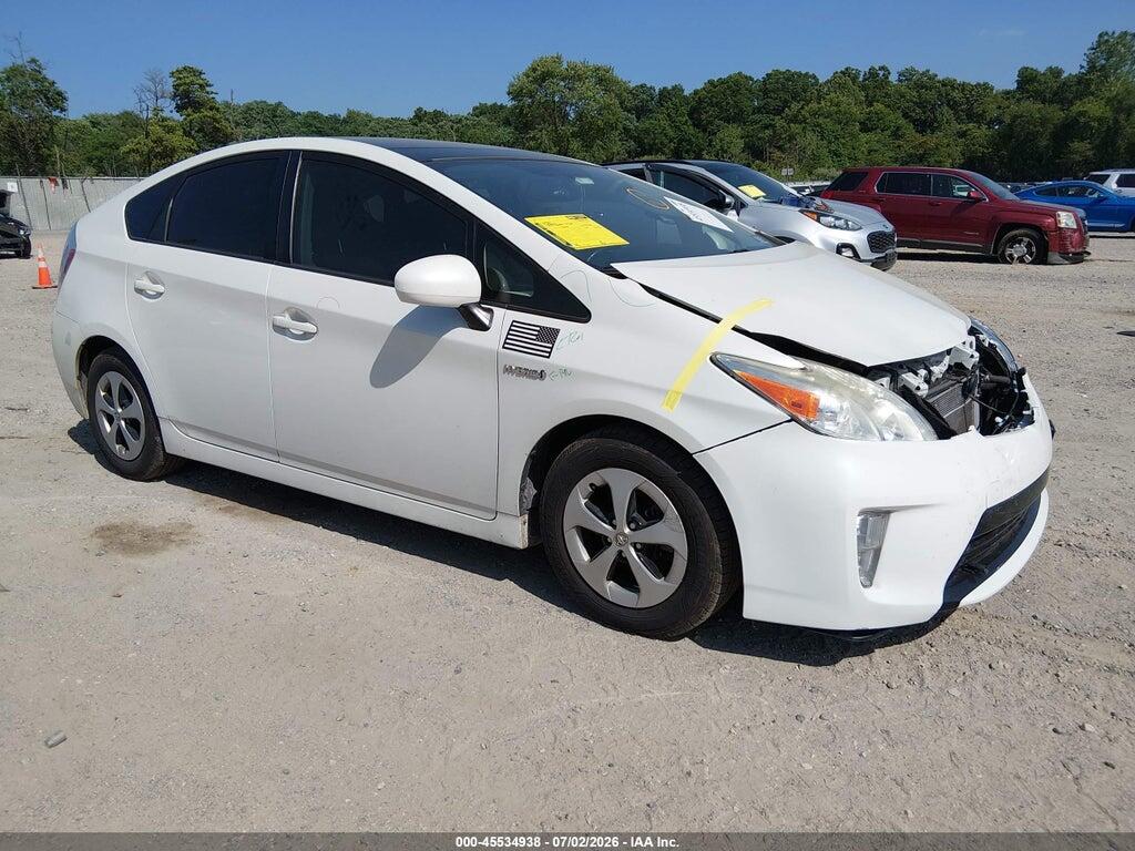 JTDKN3DUXE1771267 2014 TOYOTA PRIUS photo no. 1