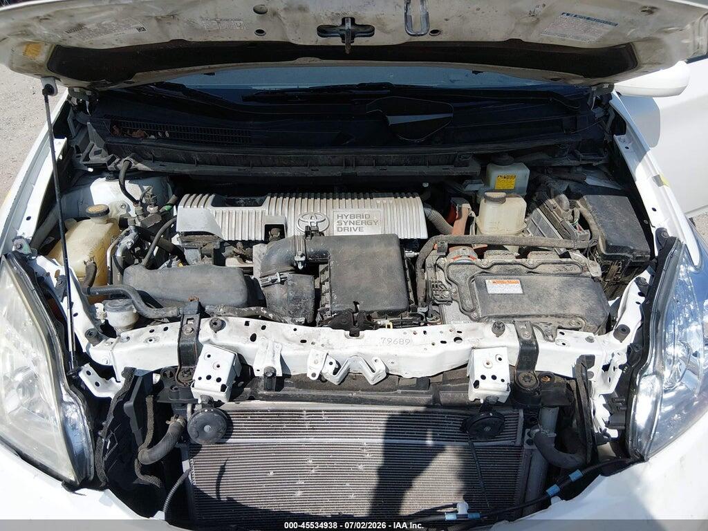 JTDKN3DUXE1771267 2014 TOYOTA PRIUS photo no. 10