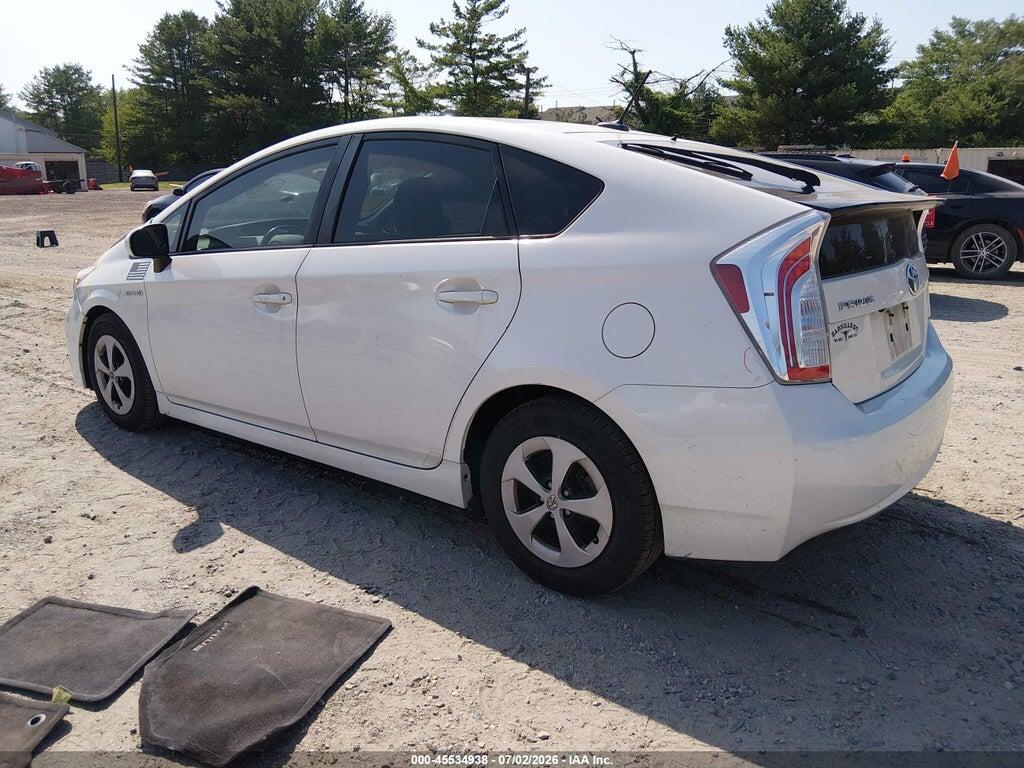 JTDKN3DUXE1771267 2014 TOYOTA PRIUS photo no. 3