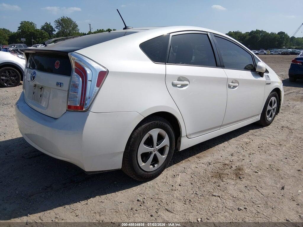 JTDKN3DUXE1771267 2014 TOYOTA PRIUS photo no. 4