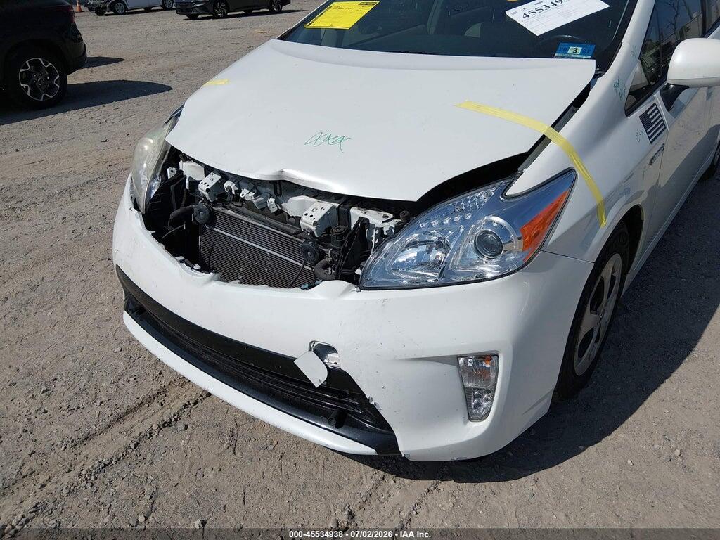 JTDKN3DUXE1771267 2014 TOYOTA PRIUS photo no. 6