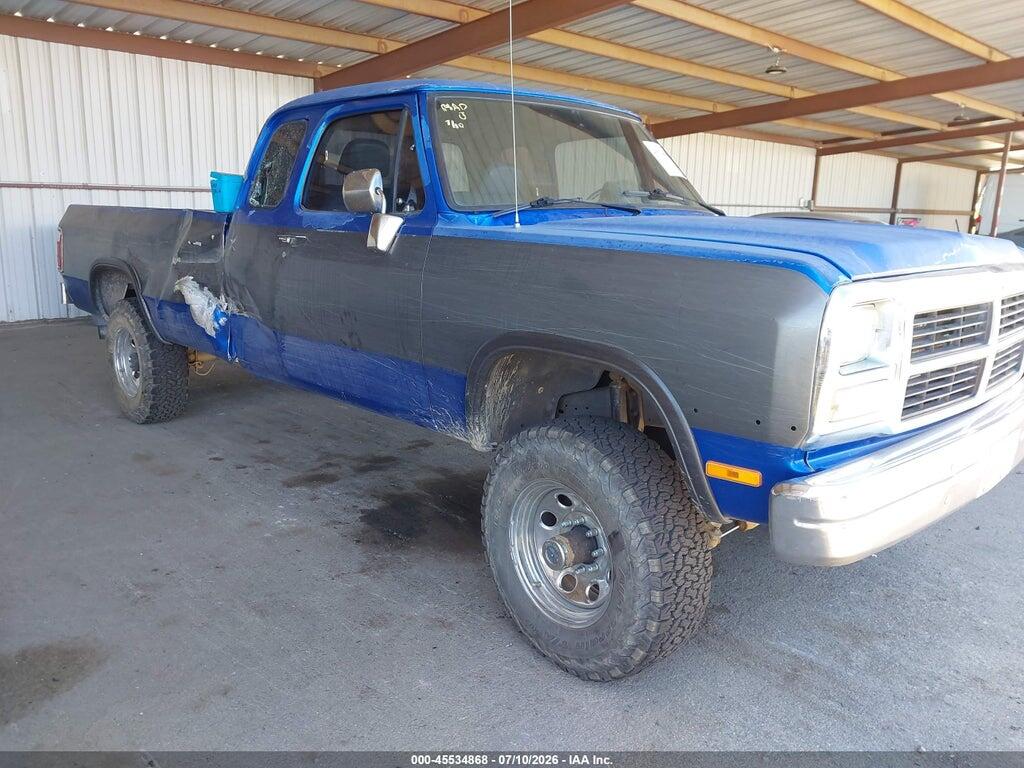 1B7KM2686MF202320 1991 DODGE W-SERIES photo no. 1