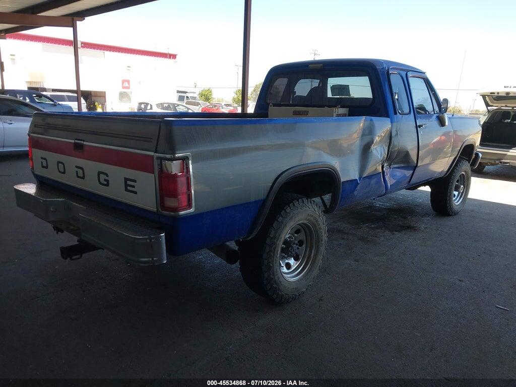 1B7KM2686MF202320 1991 DODGE W-SERIES photo no. 4