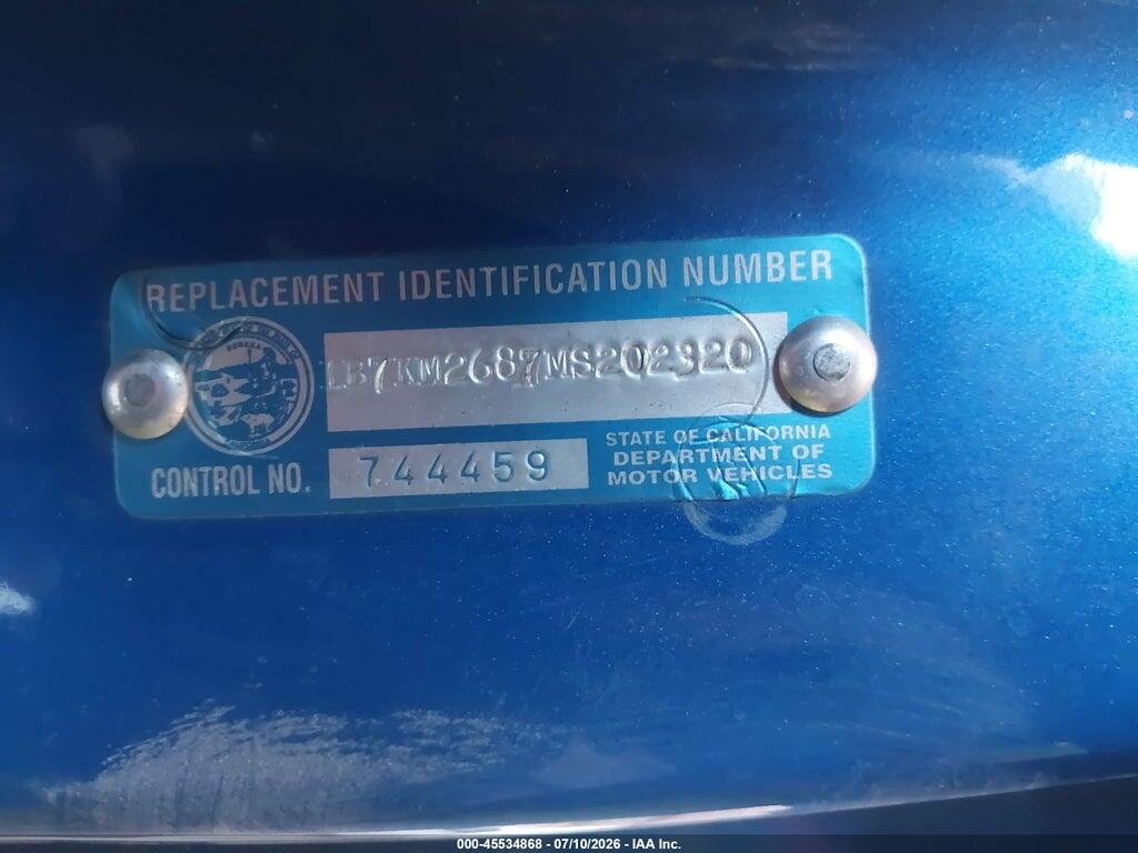 1B7KM2686MF202320 1991 DODGE W-SERIES photo no. 9
