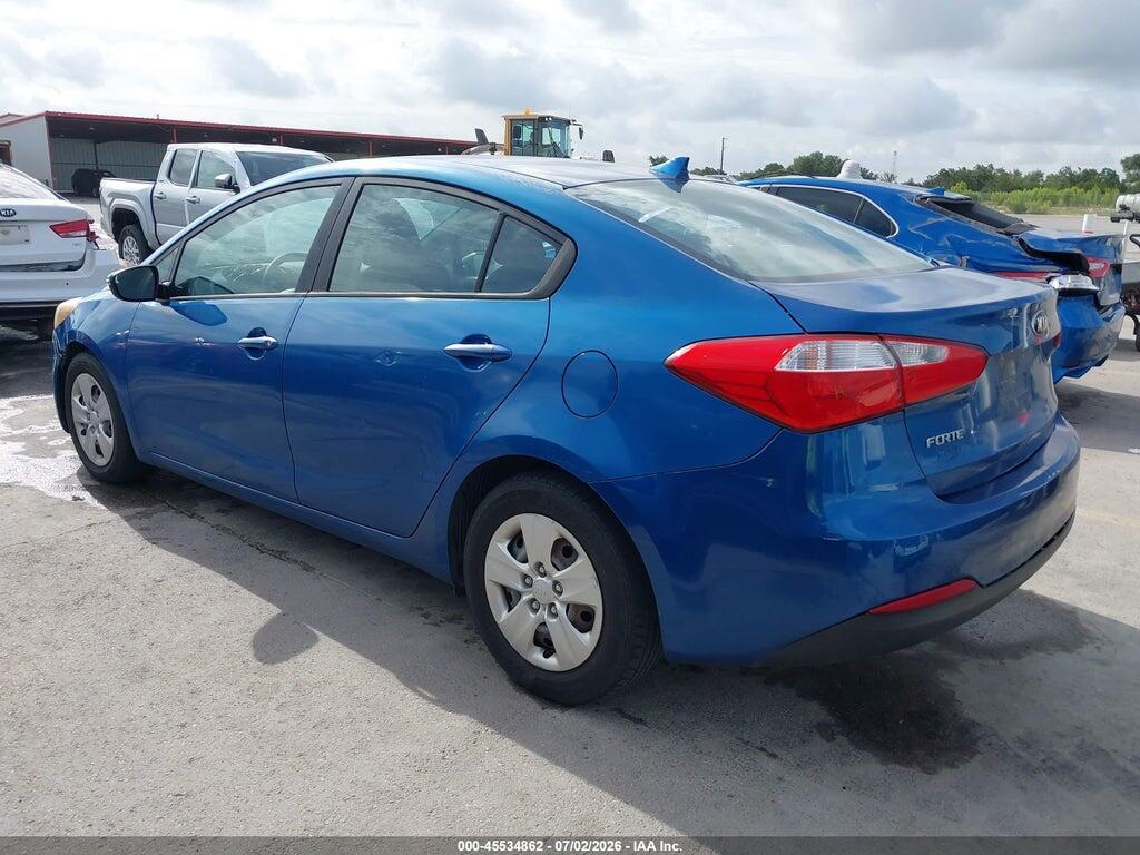KNAFX4A65F5308533 2015 KIA FORTE photo no. 3