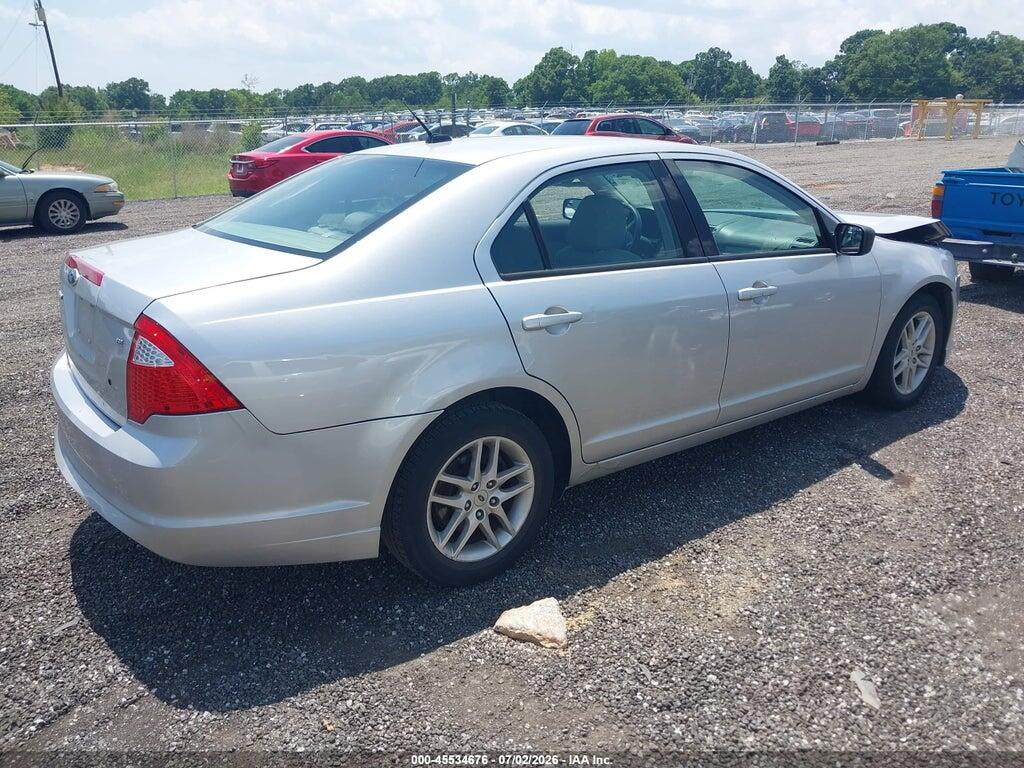 3FAHP0GA9BR246728 2011 FORD FUSION photo no. 4