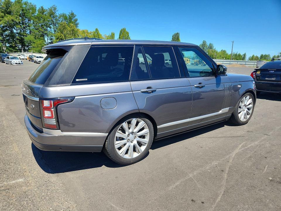 2015 LAND ROVER RANGE ROVER SUPERCHARGED — Фото 3 из 12
