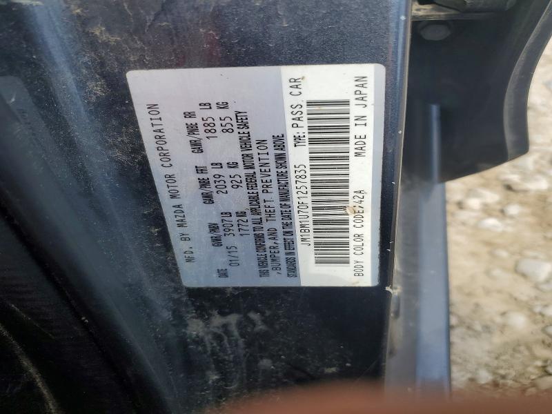 JM1BM1U70F1257835 2015 MAZDA 3 photo no. 12