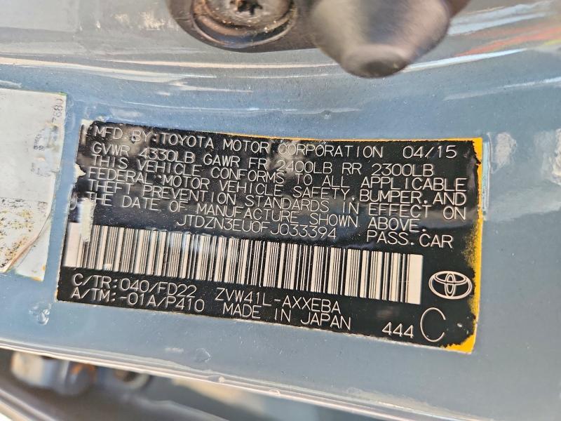 JTDZN3EU0FJ033394 2015 TOYOTA PRIUS V photo no. 12