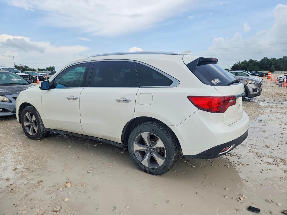 5FRYD4H24EB036379 2014 ACURA MDX photo no. 2