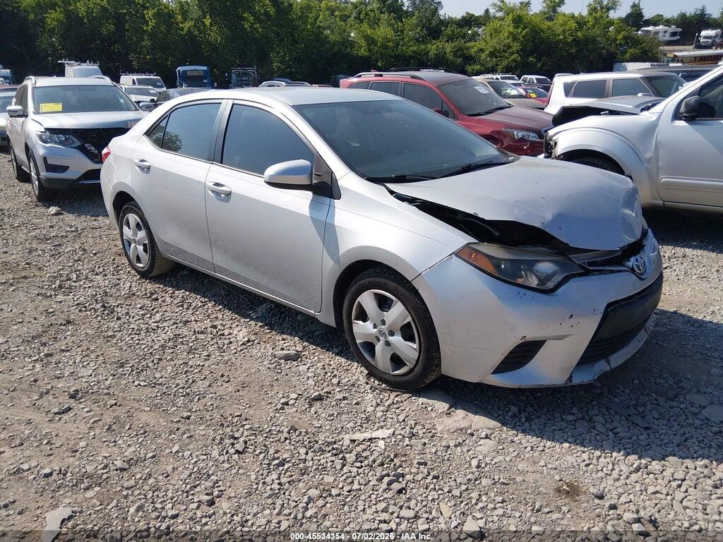 2T1BURHE2EC062952 2014 TOYOTA COROLLA photo no. 1