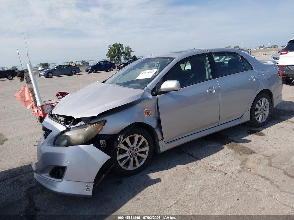 2T1BU4EE7AC501449 2010 TOYOTA COROLLA photo no. 2