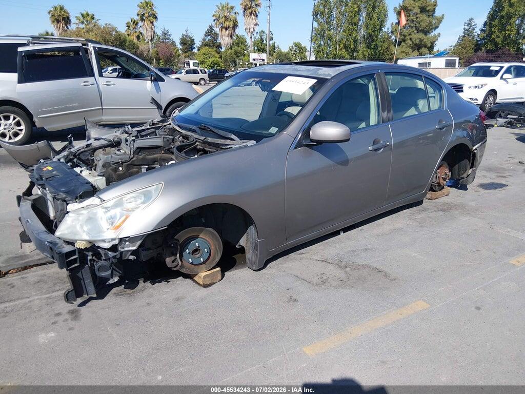 JNKBV61E18M226980 2008 INFINITI G35 photo no. 2