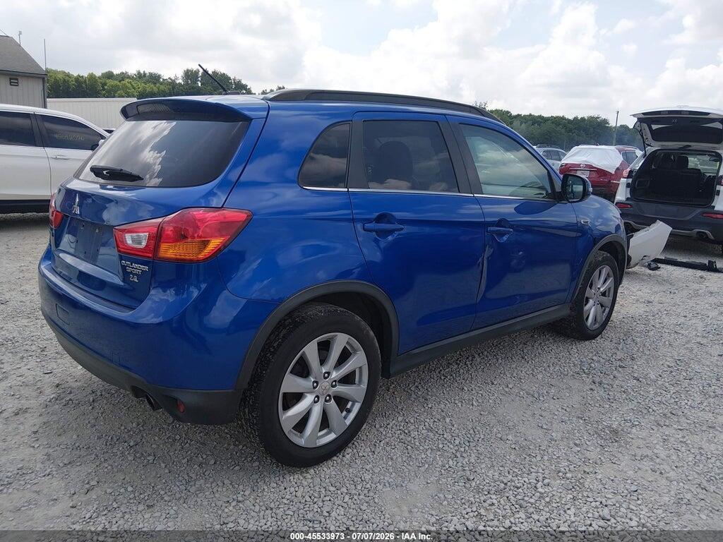 4A4AR4AW6FE027888 2015 MITSUBISHI OUTLANDER SPORT photo no. 4
