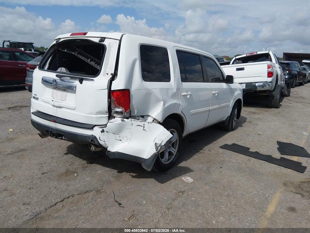 5FNYF3H45CB009292 2012 HONDA PILOT photo no. 4